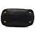 Prada Borsa Tote e Borsa a Tracolla Crossbody in Vitello Phenix Nero con Logo Triangolare Dorato - vista 6