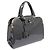 Saint Laurent Borsa Tote Uptown Large in vernice Nero - vista 2