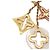 Louis Vuitton Bijou Sac Insolence Gold Keyring and Bag Charm D'oro - vista 3