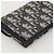 Dior Tarjetero acordeón Saddle en jacquard Oblique Azul - vista 10