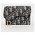 Dior Tarjetero acordeón Saddle en jacquard Oblique Azul - vista 2