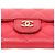 Chanel Tarjetero de piel de caviar roja Rosa - vista 8