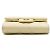 Chanel Portafoglio classico con patta da donna Caviar Gold CC Logo Giallo - vista 8