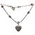 Gucci Bracciale Blind for Love Silver Argento