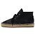 Chanel Sneakers espadrillas mid-top da donna in pelle nera Nero
