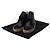 Chanel Sneakers espadrillas mid-top da donna in pelle nera Nero - vista 11