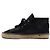 Chanel Sneakers espadrillas mid-top da donna in pelle nera Nero - vista 4