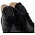 Chanel Sneakers espadrillas mid-top da donna in pelle nera Nero - vista 7