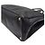 Borsa Tote Prada in pelle Saffiano nera Nero - vista 6