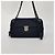 Prada Gesteppte Tessuto Crossbody-Tasche mit Kette und Schloss Schwarz - Ansicht 2