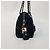 Prada Gesteppte Tessuto Crossbody-Tasche mit Kette und Schloss Schwarz - Ansicht 4