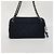 Prada Gesteppte Tessuto Crossbody-Tasche mit Kette und Schloss Schwarz - Ansicht 5