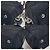 Prada Gesteppte Tessuto Crossbody-Tasche mit Kette und Schloss Schwarz - Ansicht 8