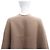 Burberry Sciarpa e mantella poncho a quadri in lana Marrone - vista 5