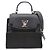 Louis Vuitton Borsa Tote Mini e Borsa a Tracolla Ever Nero - vista 10