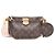 Louis Vuitton Borsa a tracolla e crossbody Monogram Multi Pochette Accessories Rosa - vista 10