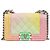 Chanel Rainbow Mini Caviar Boy Bag Multicolore