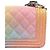 Chanel Rainbow Mini Caviar Boy Bag Multicolore - vista 10