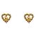 Dior Orecchini Cubic Heart Oblique Gold D'oro