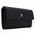 Chanel Portafoglio lungo con patta Timeless in Caviar nero e CC argento - vista 3