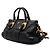 Prada Borsa Tote e a tracolla in pelle di vitello nera morbida con logo Nero - vista 2