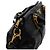 Prada Borsa Tote e a tracolla in pelle di vitello nera morbida con logo Nero - vista 9