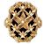 Dior Pearl Star Gold Ring Größe Golden