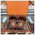 Hermès Sandali pantofole Oran in shearling Marrone - vista 5