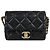 Chanel Borsa Mini Flap Caviar Classic Gold Medal inutilizzata Nero