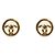Orecchini Chanel Circle CC oro D'oro - vista 3