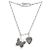 Gucci Bracciale in Argento Cuore Farfalla - vista 2