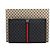 Balenciaga Borsa a pochette da uomo BB Canvas Hacker Project Nero