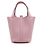 Hermès Borsa Picotin in Taurillon Clemence Rose Sakura con Lucchetto Argento Rosa - vista 5