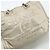 Chanel Borsa a tracolla Deauville in pelle Bianco - vista 6