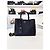 Prada Borsa a Tracolla Tote Saffiano Double Gold Nera Nero - vista 2