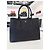 Prada Borsa a Tracolla Tote Saffiano Double Gold Nera Nero - vista 5
