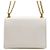 Prada Monochrome Schultertasche und Crossbody-Bag aus weißem Saffiano-Leder mit Kette - Ansicht 4