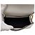 Prada Monochrome Schultertasche und Crossbody-Bag aus weißem Saffiano-Leder mit Kette - Ansicht 5