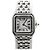 Cartier Pants de Small Quartz Steel Damenuhr Silber