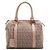 Fendi Boston-Tasche aus Canvas mit rosa FF-Logo Pink