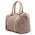 Fendi Boston-Tasche aus Canvas mit rosa FF-Logo Pink - Ansicht 2