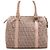 Fendi Boston-Tasche aus Canvas mit rosa FF-Logo Pink - Ansicht 4