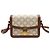 Céline Borsa a spalla e a tracolla Triomphe Small in tela bianca Bianco
