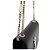 Saint Laurent Bolso de hombro y bandolera Classic Kate Small Monogram con cadena plateada Negro - vista 10