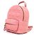 Dior Mini zaino da donna in pelle di agnello Cannage rosa - vista 2