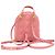 Dior Mini zaino da donna in pelle di agnello Cannage rosa - vista 4