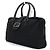Fendi Bolso Tote Maletín Juka de Lona Negra Negro - vista 2