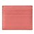 Prada Tarjetero de cuero Saffiano rosa - vista 3