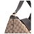 Gucci Borsa a tracolla hobo in jacquard logo GG Marrone - vista 13