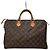 Louis Vuitton Borsa Speedy Marrone
